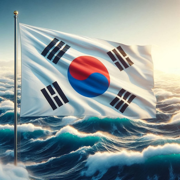 South Korea National Day Celebration stock images