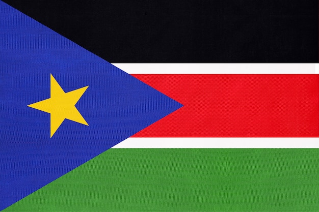 South Sudan national fabric flag textile 