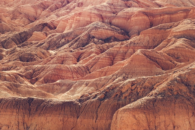 Southern California Desert Eroded Sandstone Formations