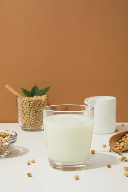 Soy milk and soy composition for healthy food concept