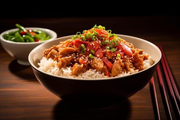 Soy Sesame Pork Donburi Sensation