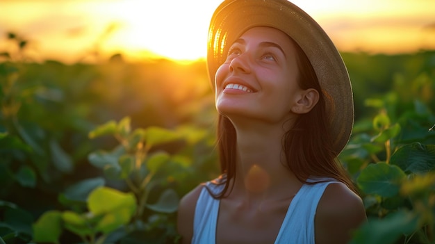 Soybean Success Brazilian Womans Triumph in Nature