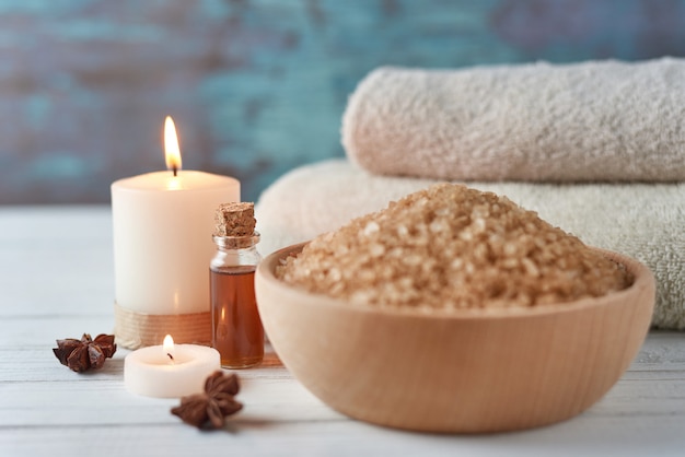 Spa and cosmetic treatment composition