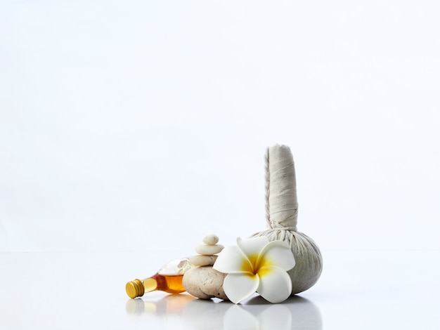 Spa Massage Concept, Herbal Compress Ball