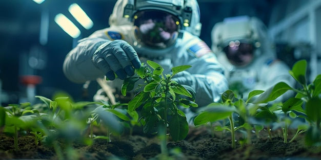 Space Agriculture Growing Plants in Space for LongDuration Missions Concept Space Agriculture Plant Growth Systems Sustainable Food Production LongDuration Missions Zero Gravity Farming