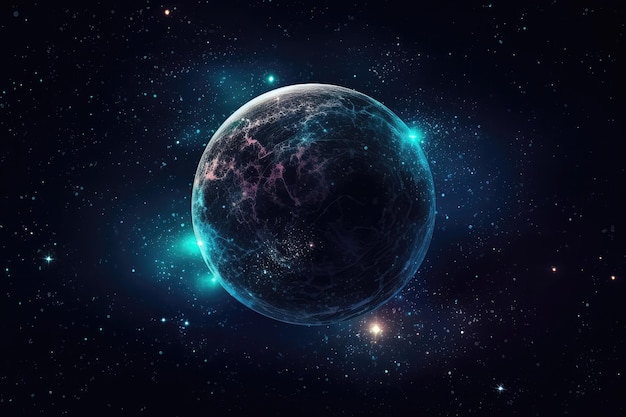 Space Background Generative AI