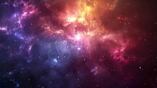 a space background with stars and nebula in the background