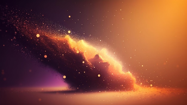 Space dust colorful background