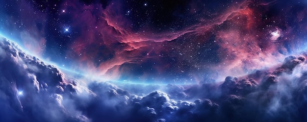 space galaxy background