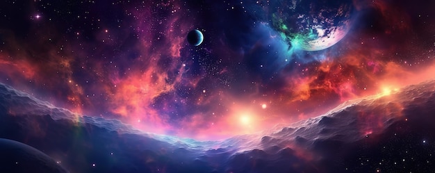 space galaxy background