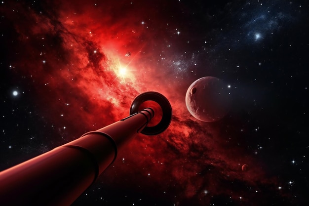 Space scene with stars and planets Elements of this image furnished