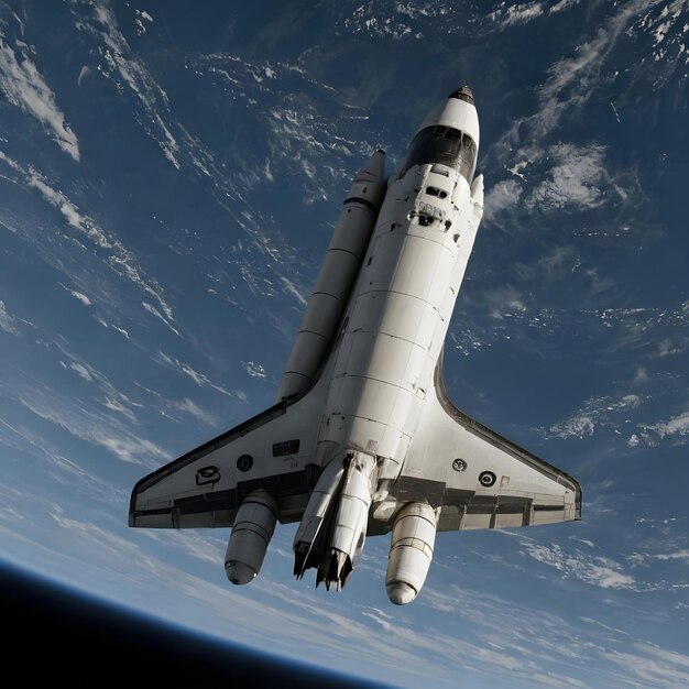 A Space shuttle image in space