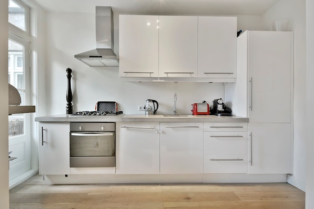 Spacious kitchen design