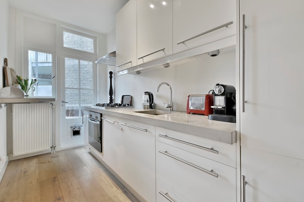 Spacious kitchen design