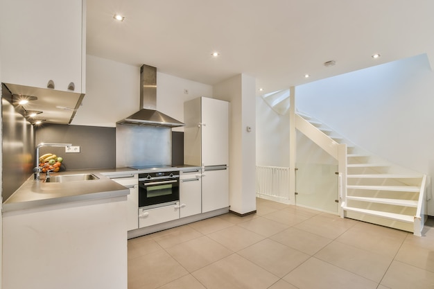 Spacious kitchen design