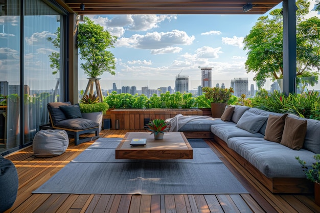 Spacious Living Room With Abundant Natural Light