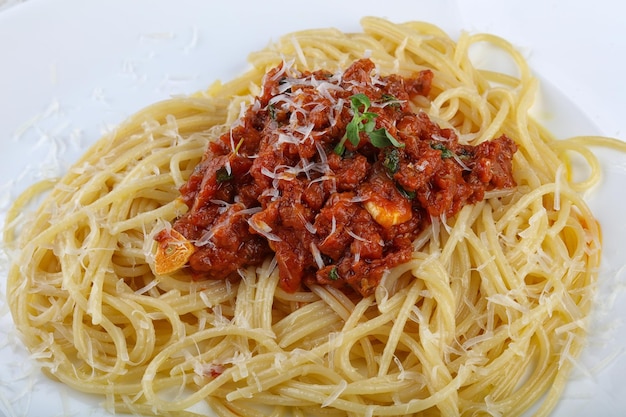 Spaghetti bolognese