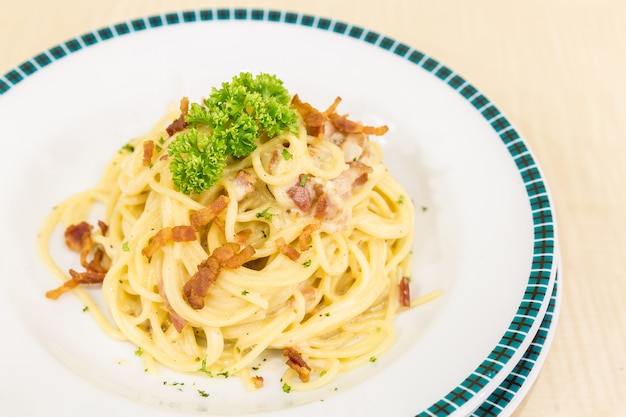 Spaghetti carbonara