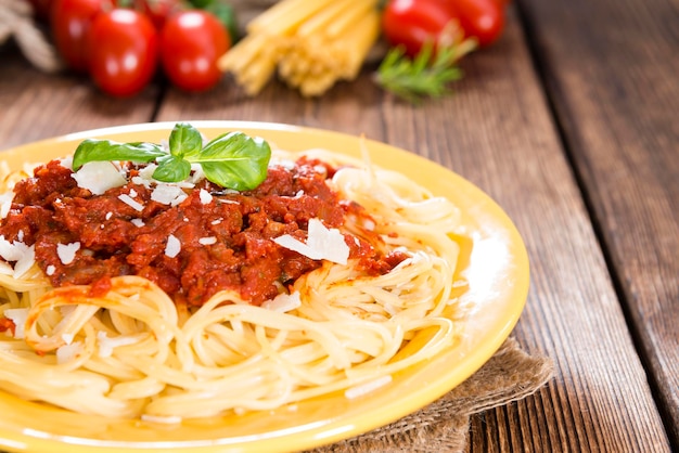 Spaghetti with Tomato Sauce