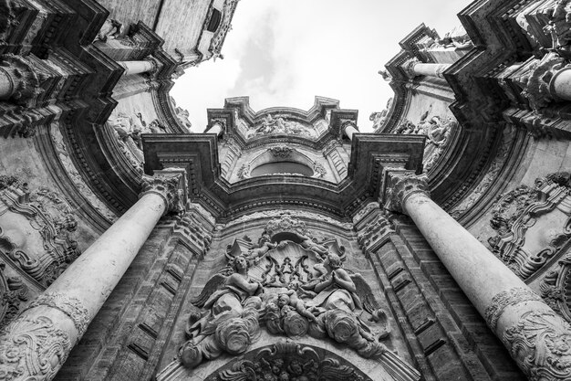 Spain, Valencia. Detail of the Cathedral - Basilica of the Assumption of Our Lady of Valencia