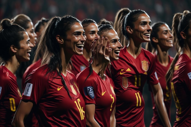 Spain women's national football team victory