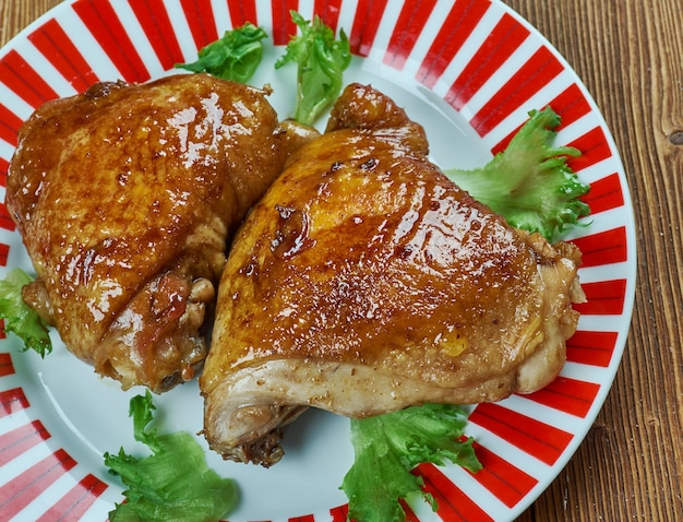 Spanish Adobo for Chicken , traditional Spanish, Portuguese method of cooking chicken.