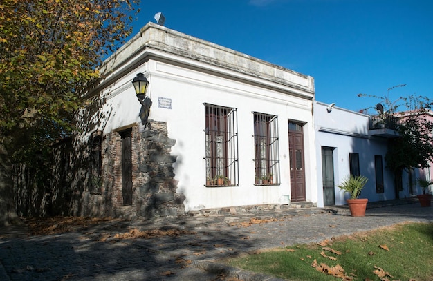 Spanish colonial houses in Colonia Uruguay