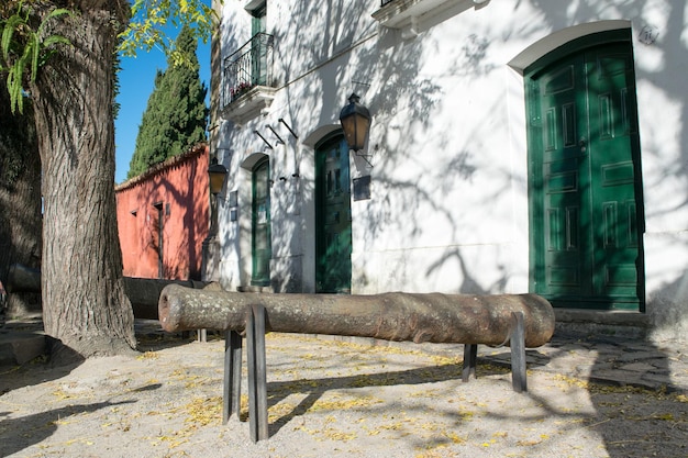 Spanish colonial houses in Colonia Uruguay