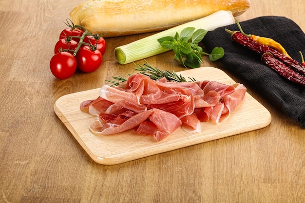 Spanish cuisine pork meat Jamon