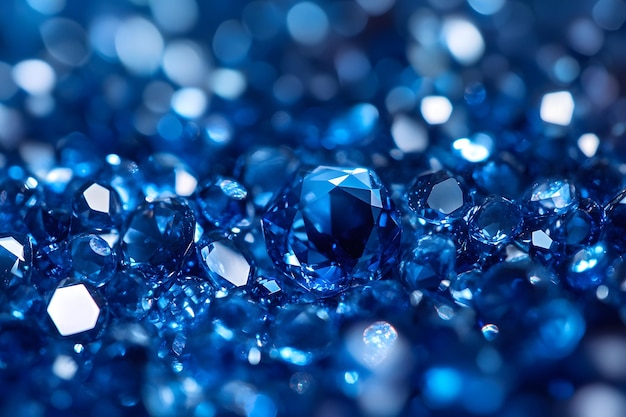 Sparkling Blue Gems