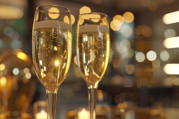 Sparkling champagne toasts at elegant soirees oct