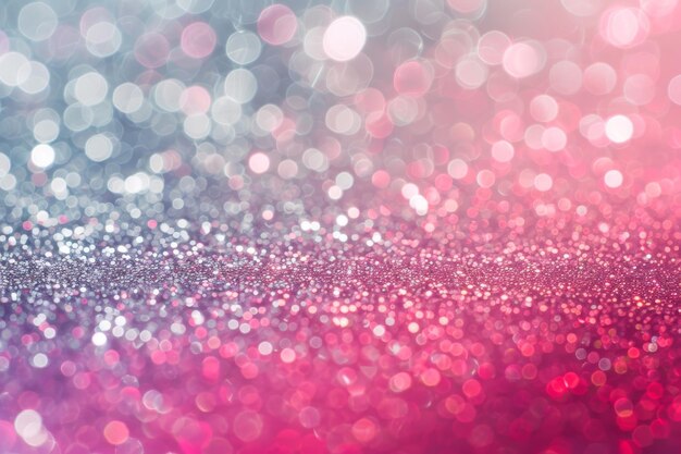 Sparkling Pink Bokeh Background for Festive Occasions