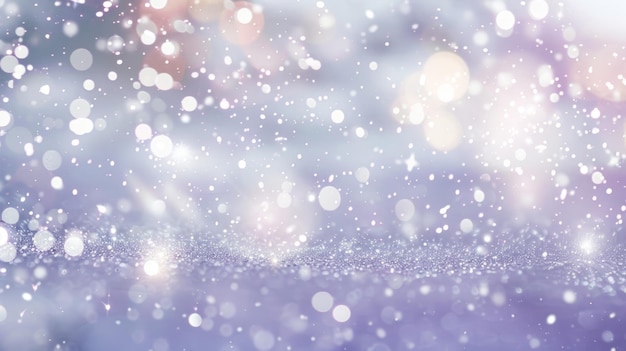 Sparkling Winter Background