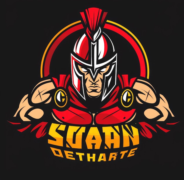 a spartan logo team