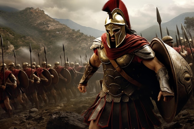 Spartans at Thermopylae Last Stand Against the Persians