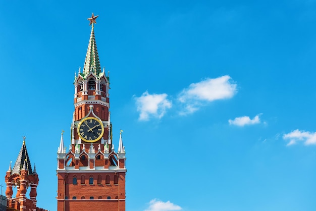 Spasskaya tower of Moscow Kremlin