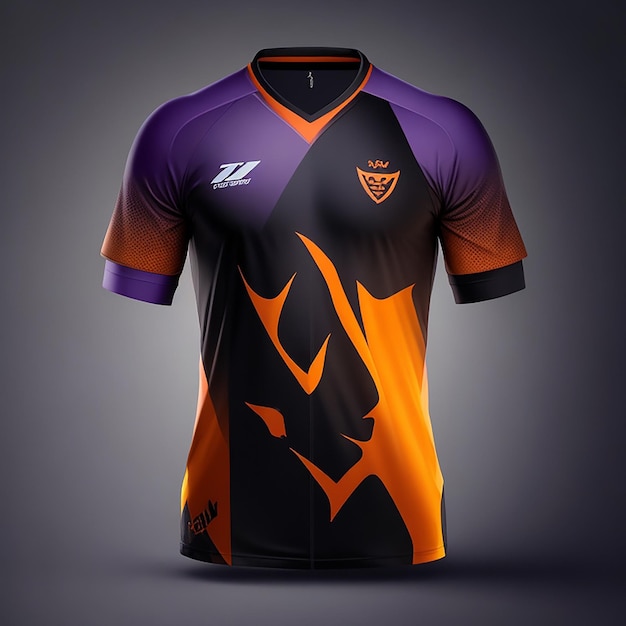 Specification Soccer Sport sports Gaming T Shirt Jersey generated by AI