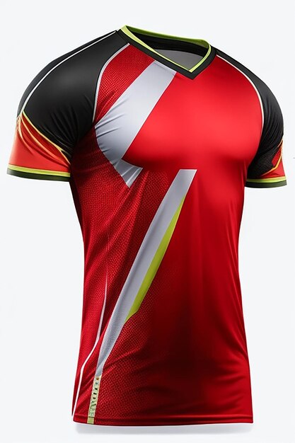 Specification Soccer Sports mockup Esports Gaming TShirt Jersey generated by AI