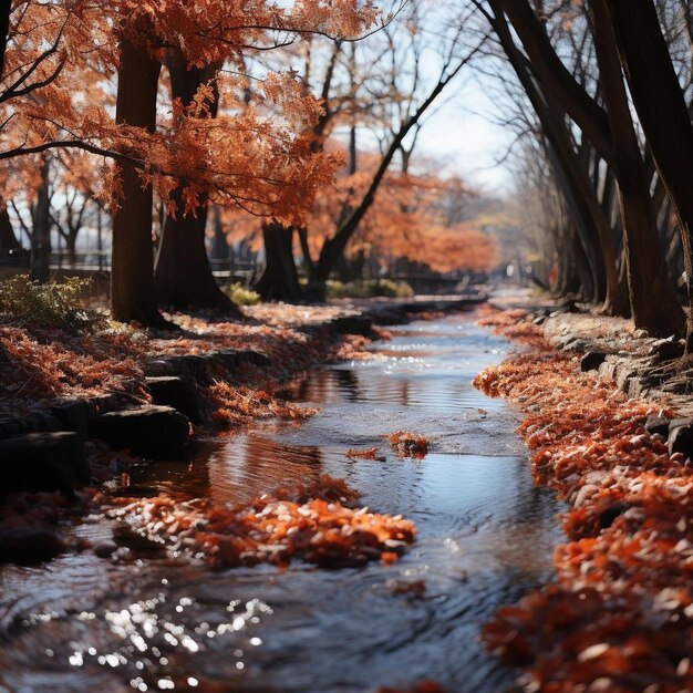 Spectacle of Seasons Autumn Landscape Photo