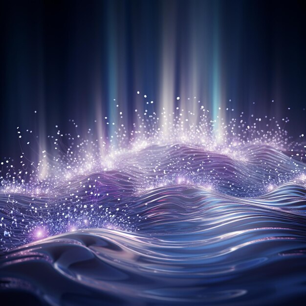 Spectacular 3D water image stunning realism