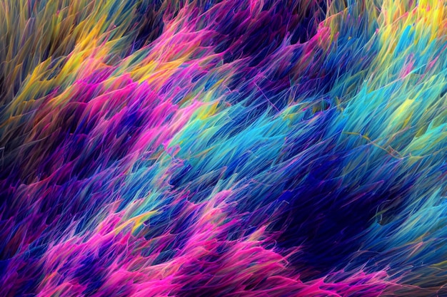 A spectrum of colorful threedimensional textures color blast series background