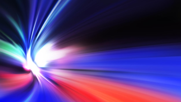 Speed motion on night,Abstract image of future technology concept