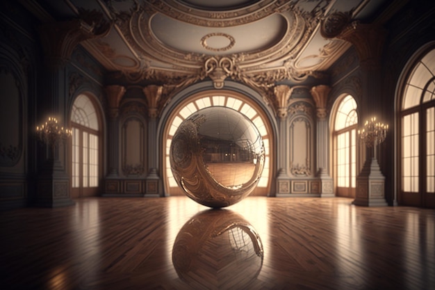 The sphere in the room