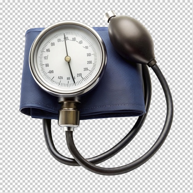 sphygmomanometer on transperent back ground