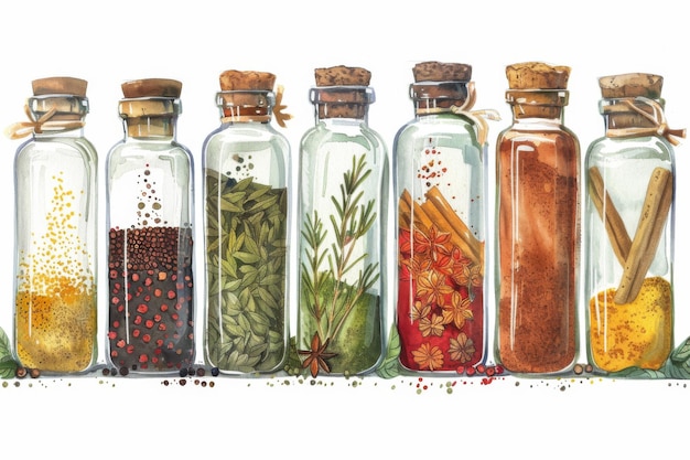 Spice Jars Collection