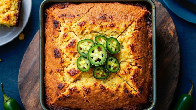 Photo spice up your table jalapeo and cheese cornbread