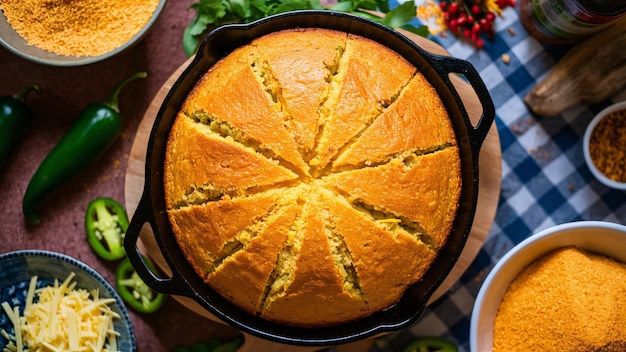 Spice Up Your Table Jalapeo and Cheese Cornbread