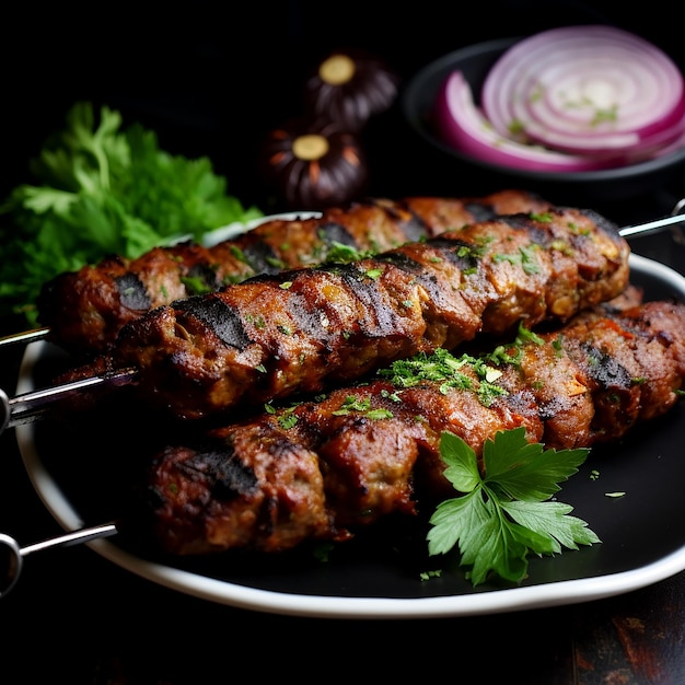 Spiced Perfection Indulge in Flavorful Seekh Kebabs