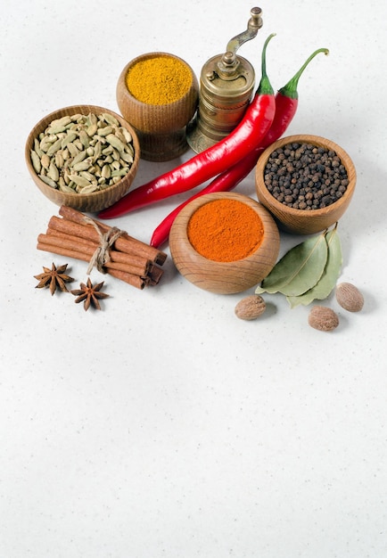 Spices and condiments for cooking