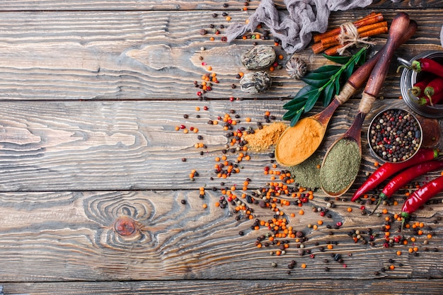 Spices and condiments for food